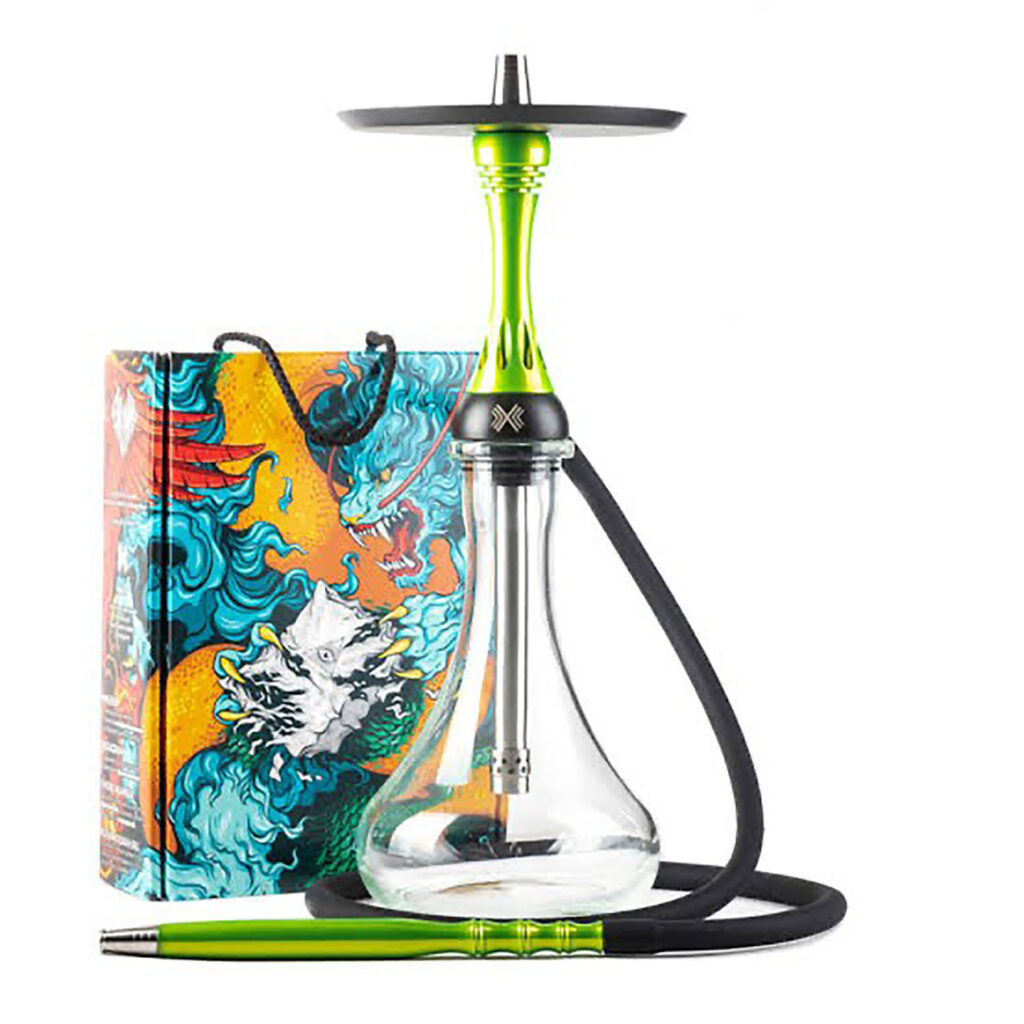 Alpha Hookah Model X Lime Nargile Nargile Nargile Tak M